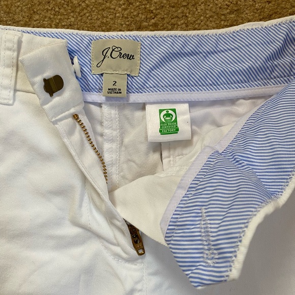 J. Crew 3” Chino Short in White - Picture 3 of 3